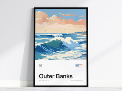Outer Banks Poster | Artistic Art Print