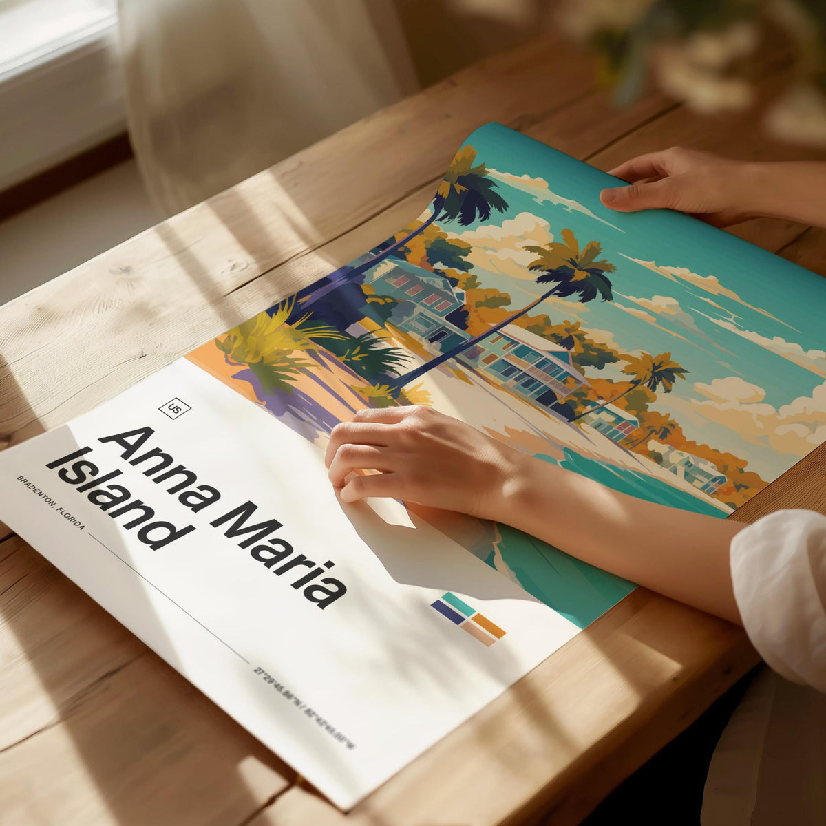 Anna Maria Island Poster | Artistic Art Print — view 2