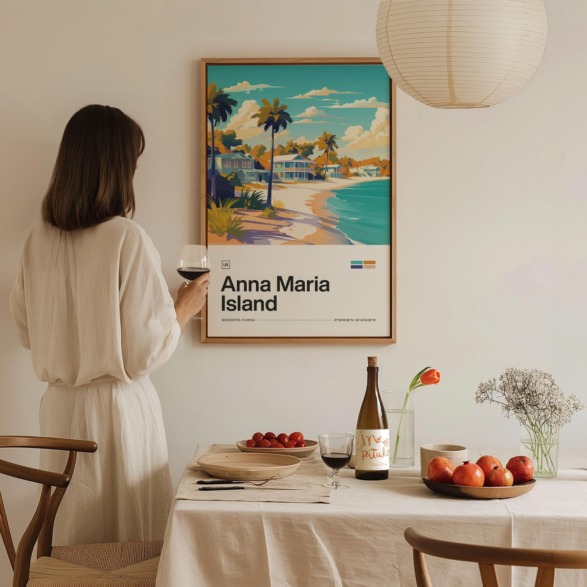 Anna Maria Island Poster | Artistic Art Print — view 8
