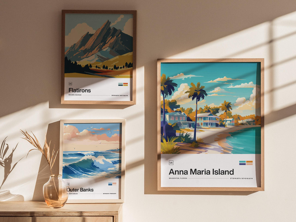 Anna Maria Island Poster | Artistic Art Print — view 5