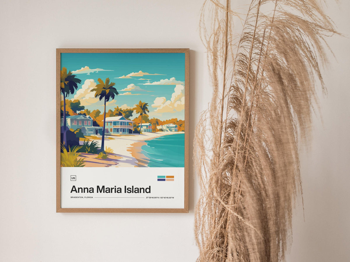 Anna Maria Island Poster | Artistic Art Print — view 6