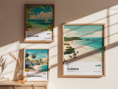 Culebra, Puerto Rico Poster | Artistic Art Print — view 6