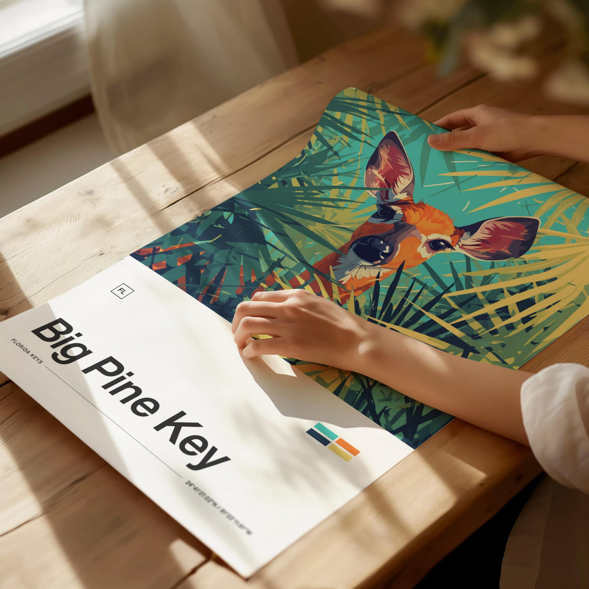 Key Deer Poster | Artistic Art Print — view 5