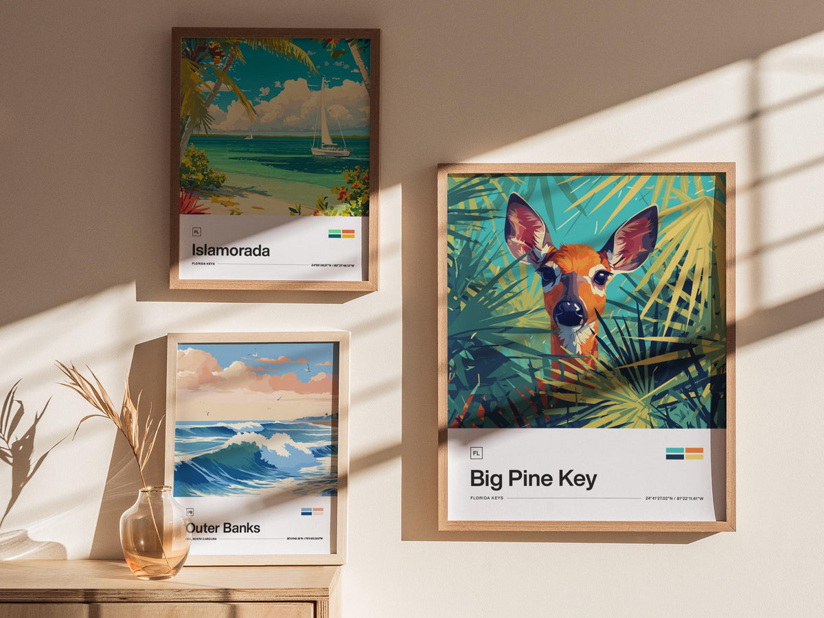 Key Deer Poster | Artistic Art Print — view 4