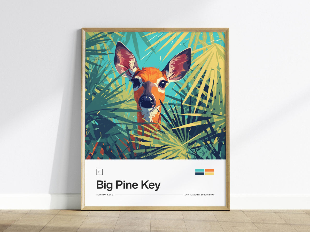 Key Deer Poster | Artistic Art Print — view 2