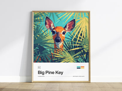 Key Deer Poster | Artistic Art Print — view 2