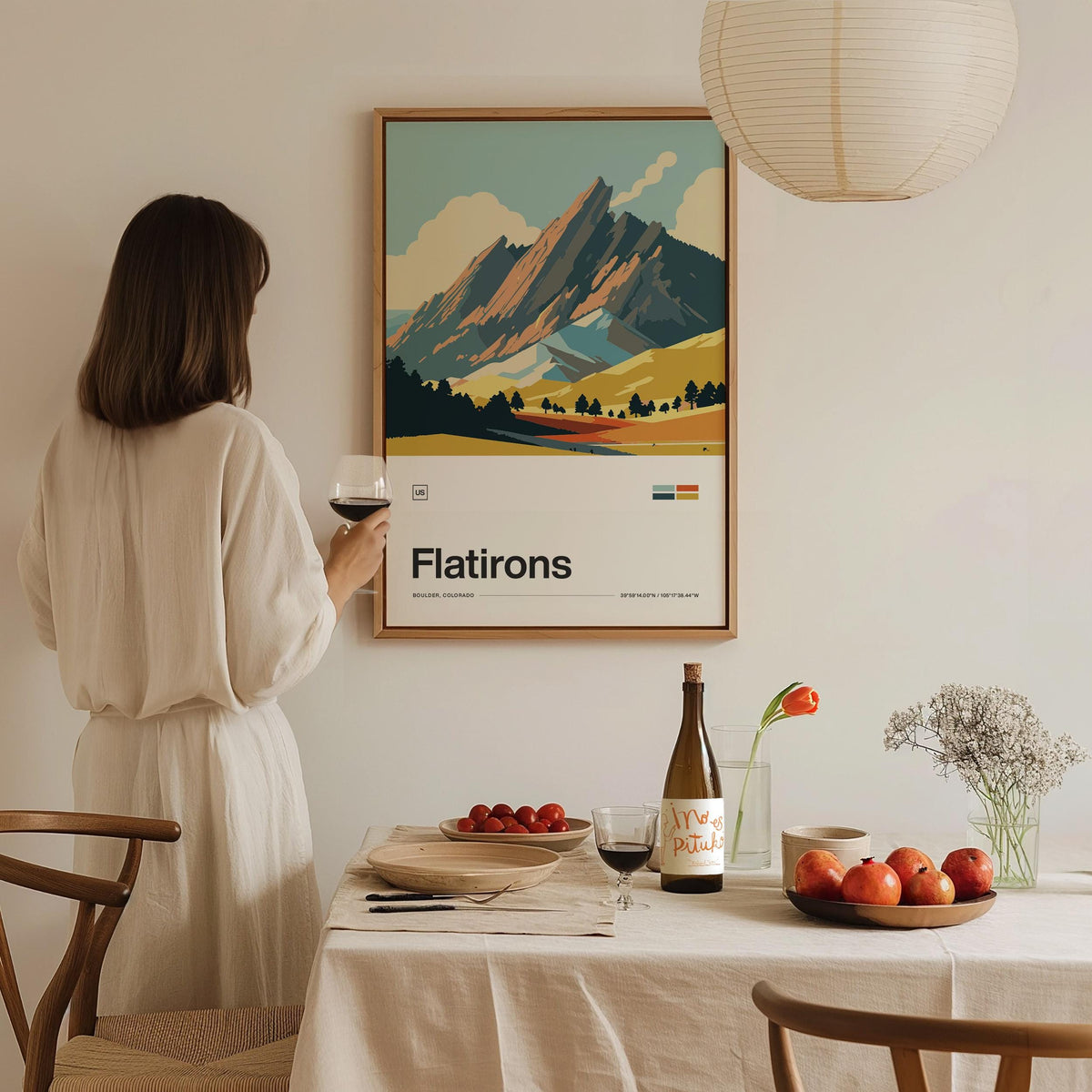 Flatirons Poster | Artistic Art Print — view 8