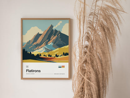 Flatirons Poster | Artistic Art Print — view 6