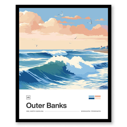 Outer Banks Poster | Artistic Art Print — view 4