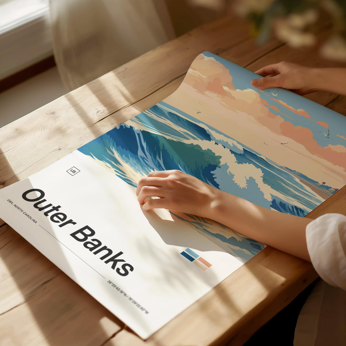 Outer Banks Poster | Artistic Art Print — view 2