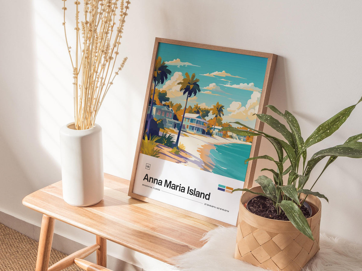 Anna Maria Island Poster | Artistic Art Print — view 3