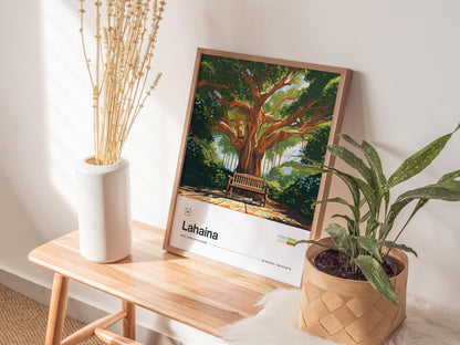 Lahaina Banyan Tree Poster | Artistic Art Print — view 6