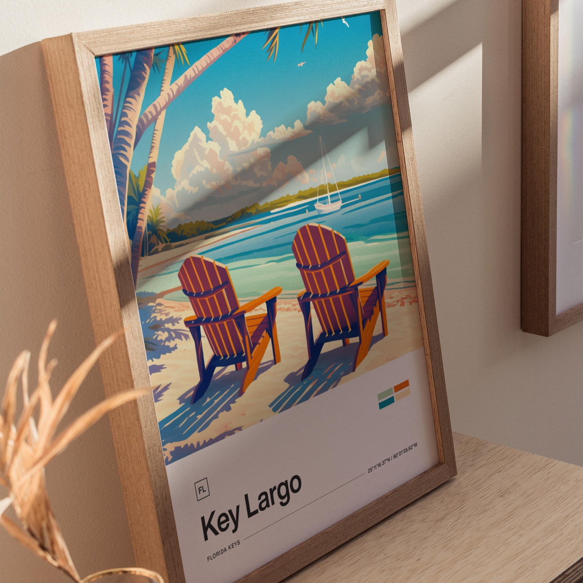 Key Largo Beach Poster | Artistic Art Print — view 7