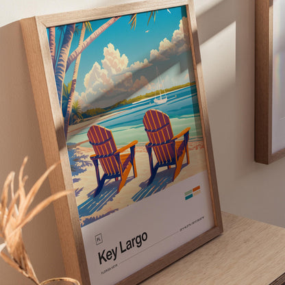 Key Largo Beach Poster | Artistic Art Print — view 7