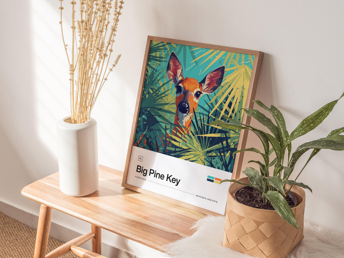 Key Deer Poster | Artistic Art Print — view 6