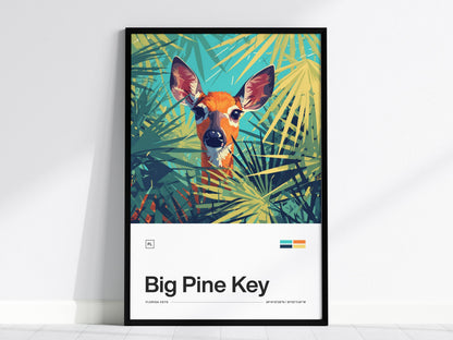 Key Deer Poster | Artistic Art Print