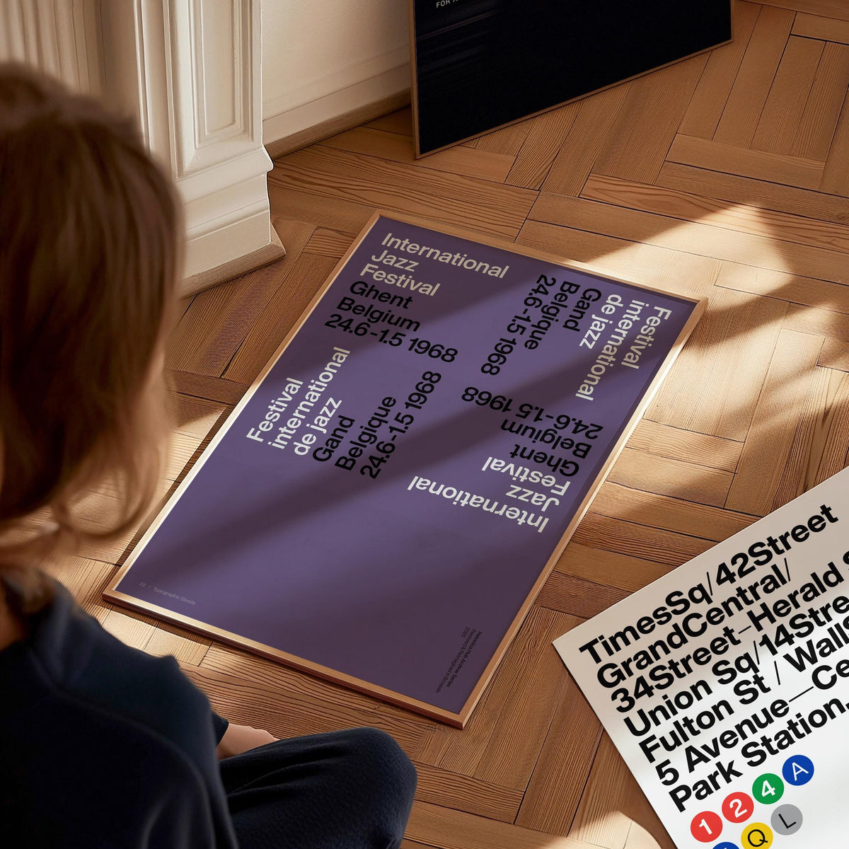 1968 Ghent Jazz Festival Poster | Exhibit Art Print — view 7