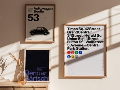 NYC Subway Poster | Exhibit Art Print — view 5