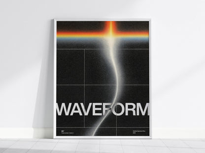 Waveform Poster | Exhibit Art Print — view 2