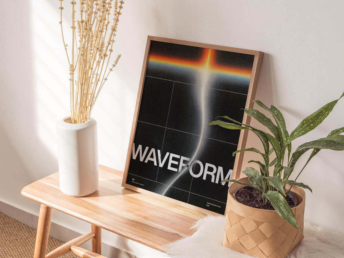 Waveform Poster | Exhibit Art Print — view 6