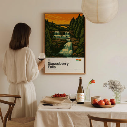 Gooseberry Falls Poster | Travel Art Print — view 8