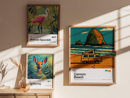 Cannon Beach Oregon Poster | Travel Art Print — view 4