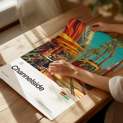 Channelside, Tampa Poster | Travel Art Print — view 5