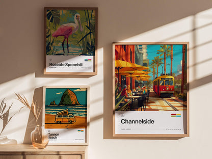 Channelside, Tampa Poster | Travel Art Print — view 4