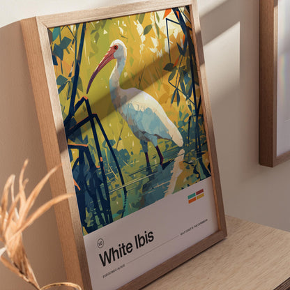 White Ibis Poster | Artistic Art Print — view 7