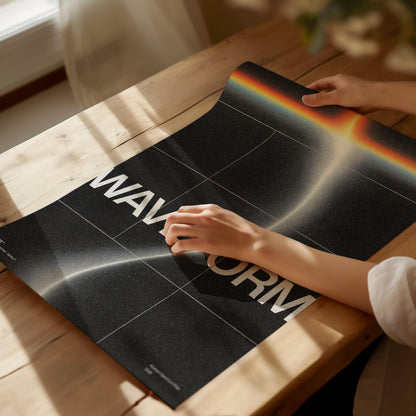 Waveform Poster | Exhibit Art Print — view 4