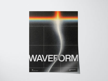 Waveform Poster | Exhibit Art Print — view 3