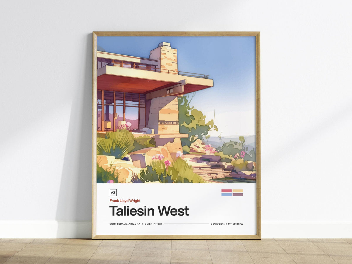 Taliesin West Poster | Travel Art Print — view 2