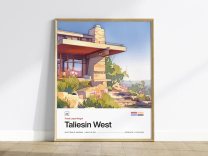Taliesin West Poster | Travel Art Print — view 2