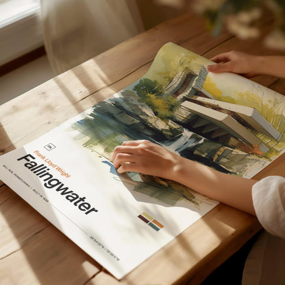 Fallingwater Poster | Travel Art Print — view 4