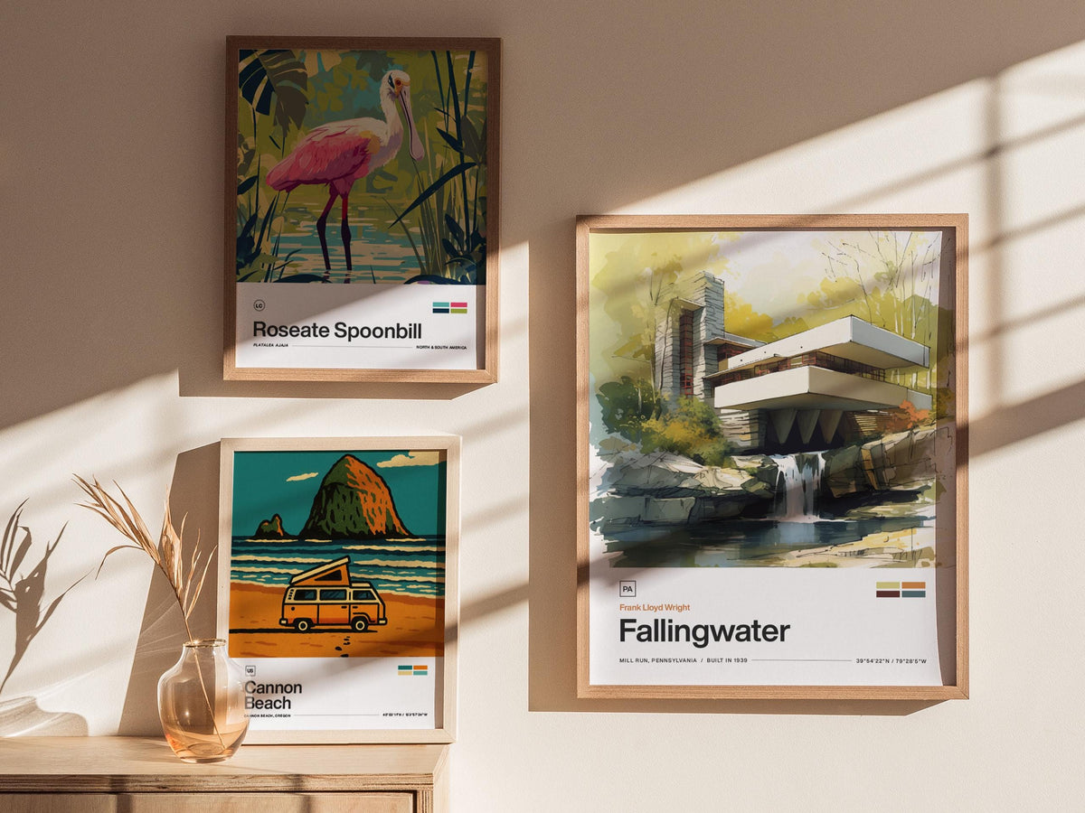 Fallingwater Poster | Travel Art Print — view 5