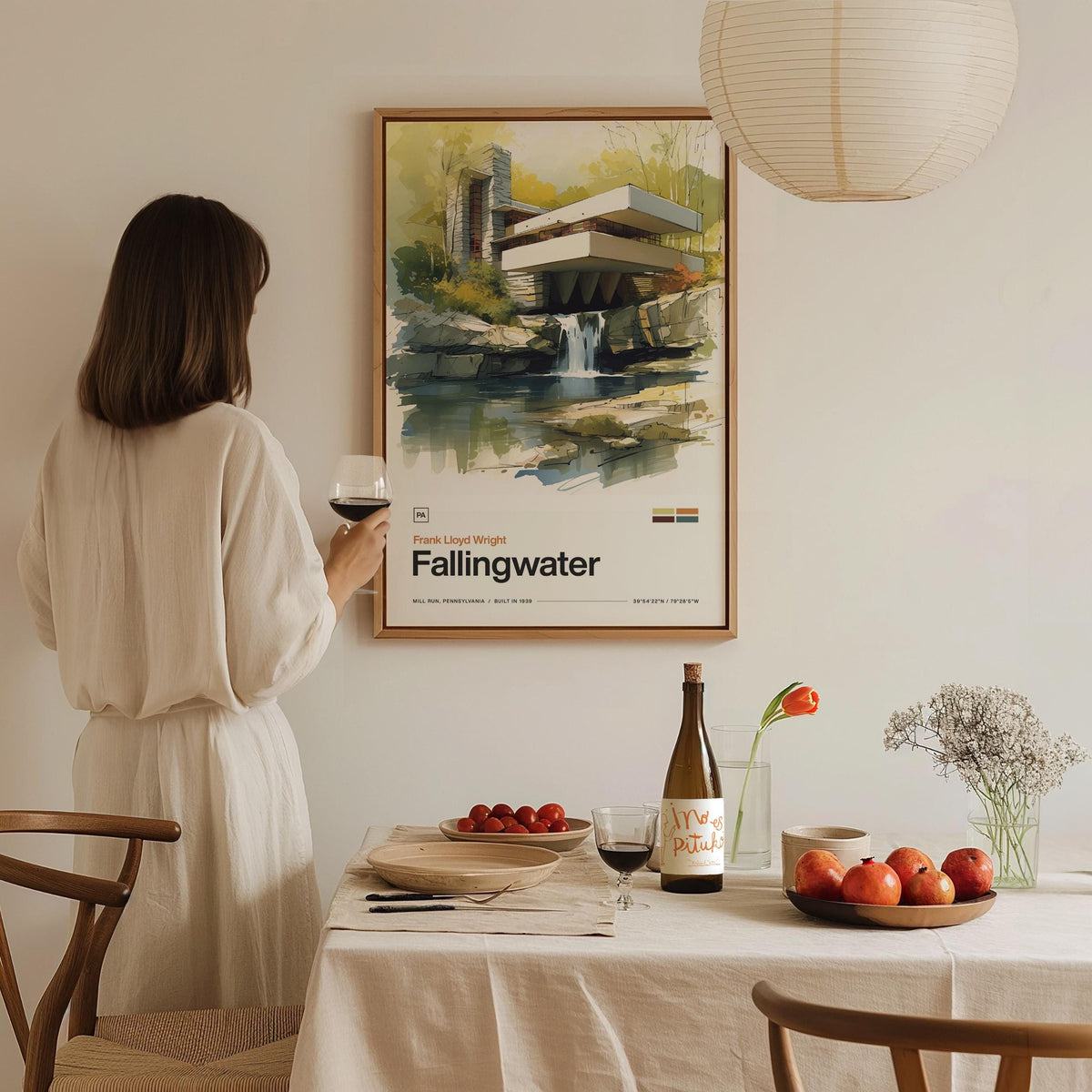 Fallingwater Poster | Travel Art Print — view 8