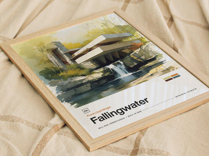 Fallingwater Poster | Travel Art Print — view 7