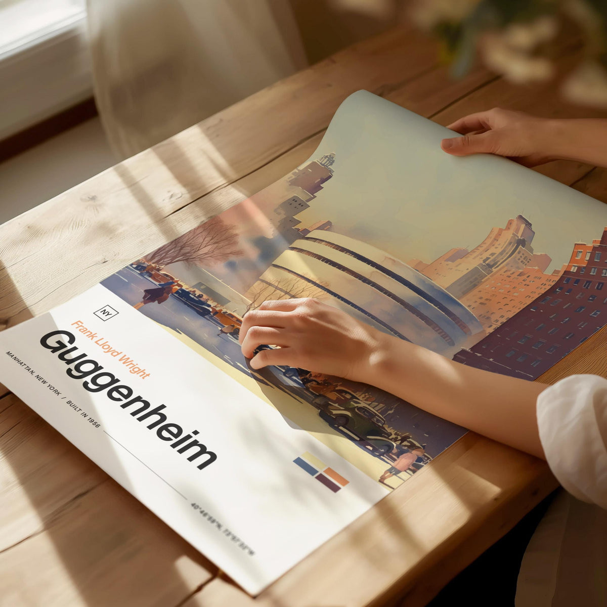 Guggenheim Museum Poster | Travel Art Print — view 5