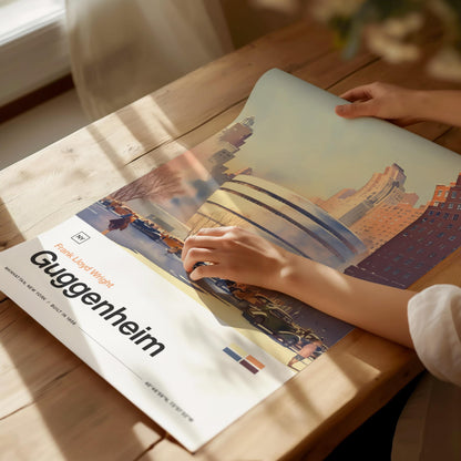 Guggenheim Museum Poster | Travel Art Print — view 5