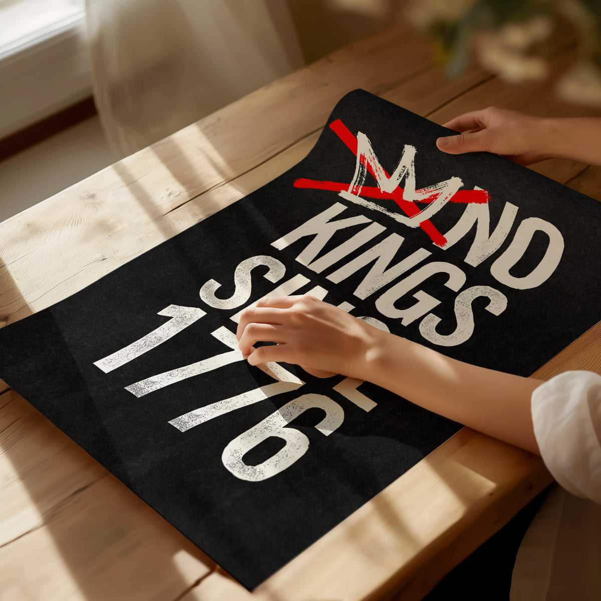 No Kings Poster | Artistic Art Print — view 5
