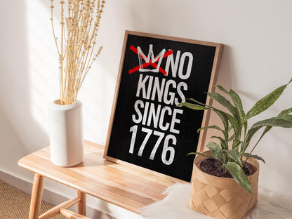 No Kings Poster | Artistic Art Print — view 6