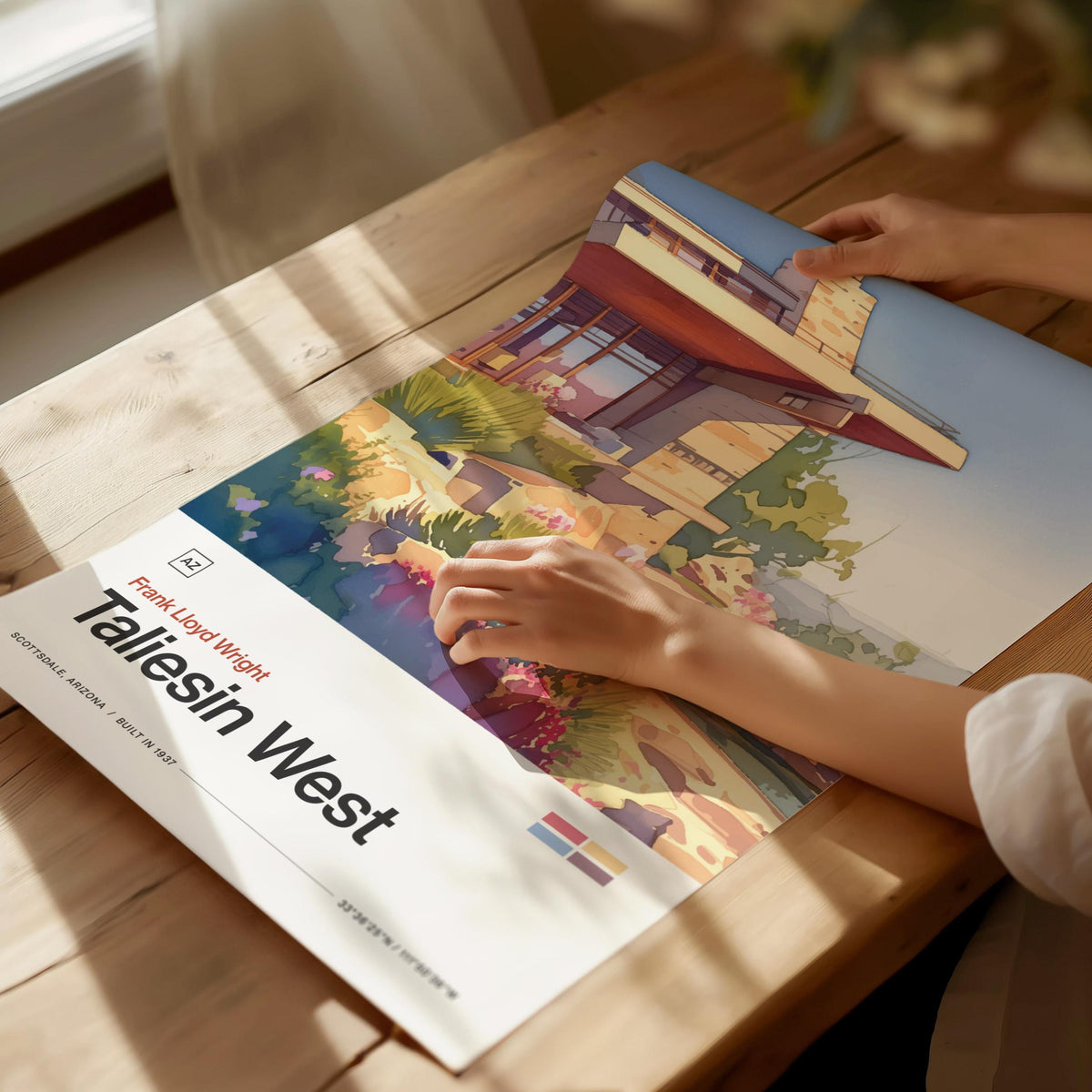 Taliesin West Poster | Travel Art Print — view 5