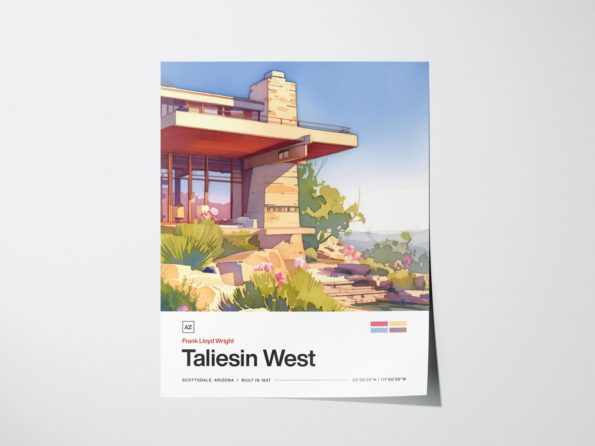 Taliesin West Poster | Travel Art Print — view 3