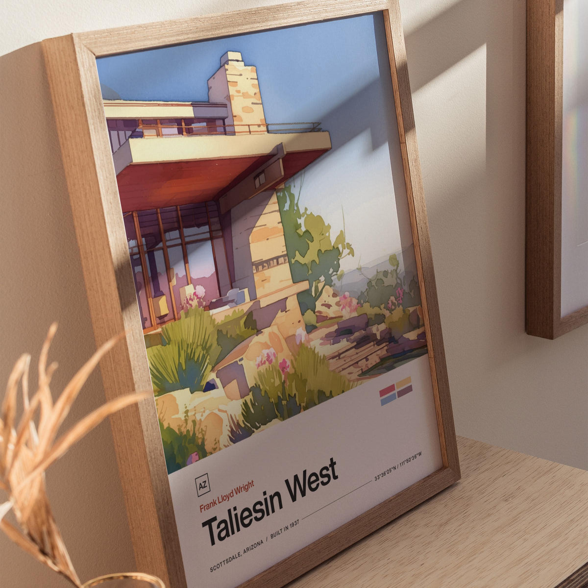 Taliesin West Poster | Travel Art Print — view 7