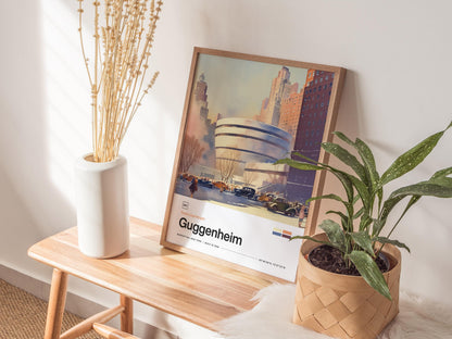 Guggenheim Museum Poster | Travel Art Print — view 6
