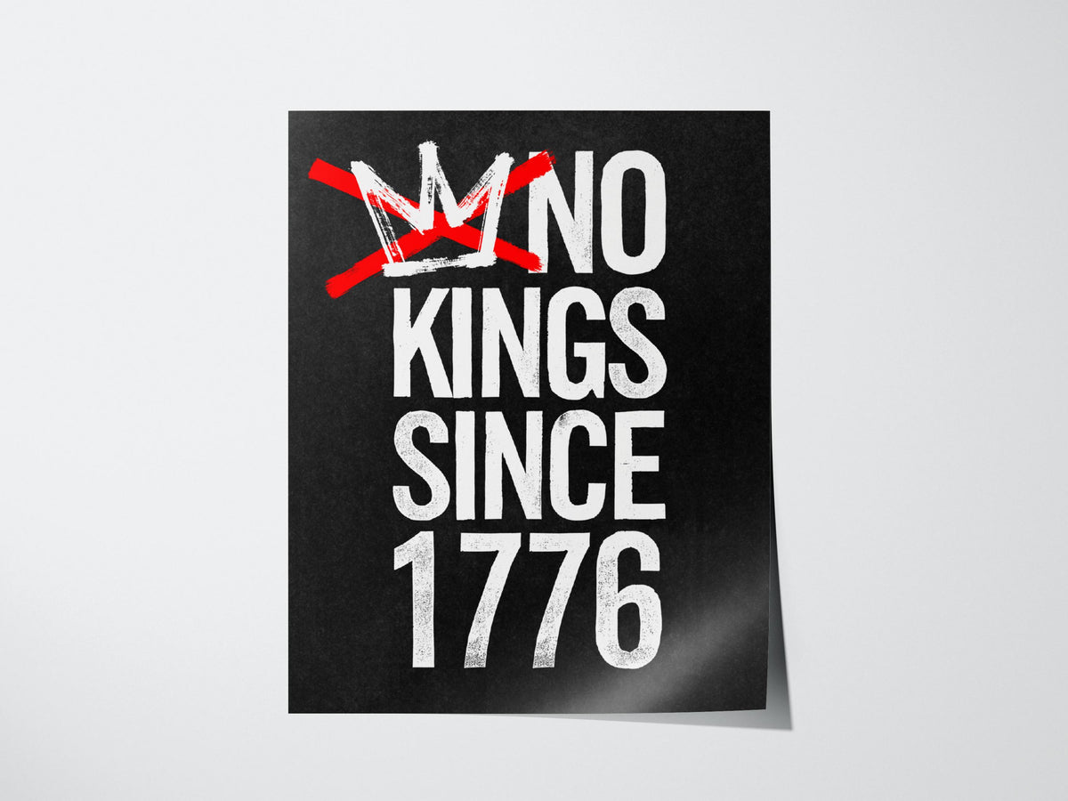 No Kings Poster | Artistic Art Print — view 3