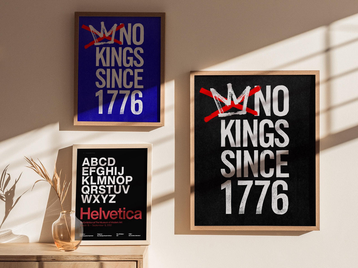 No Kings Poster | Artistic Art Print — view 4