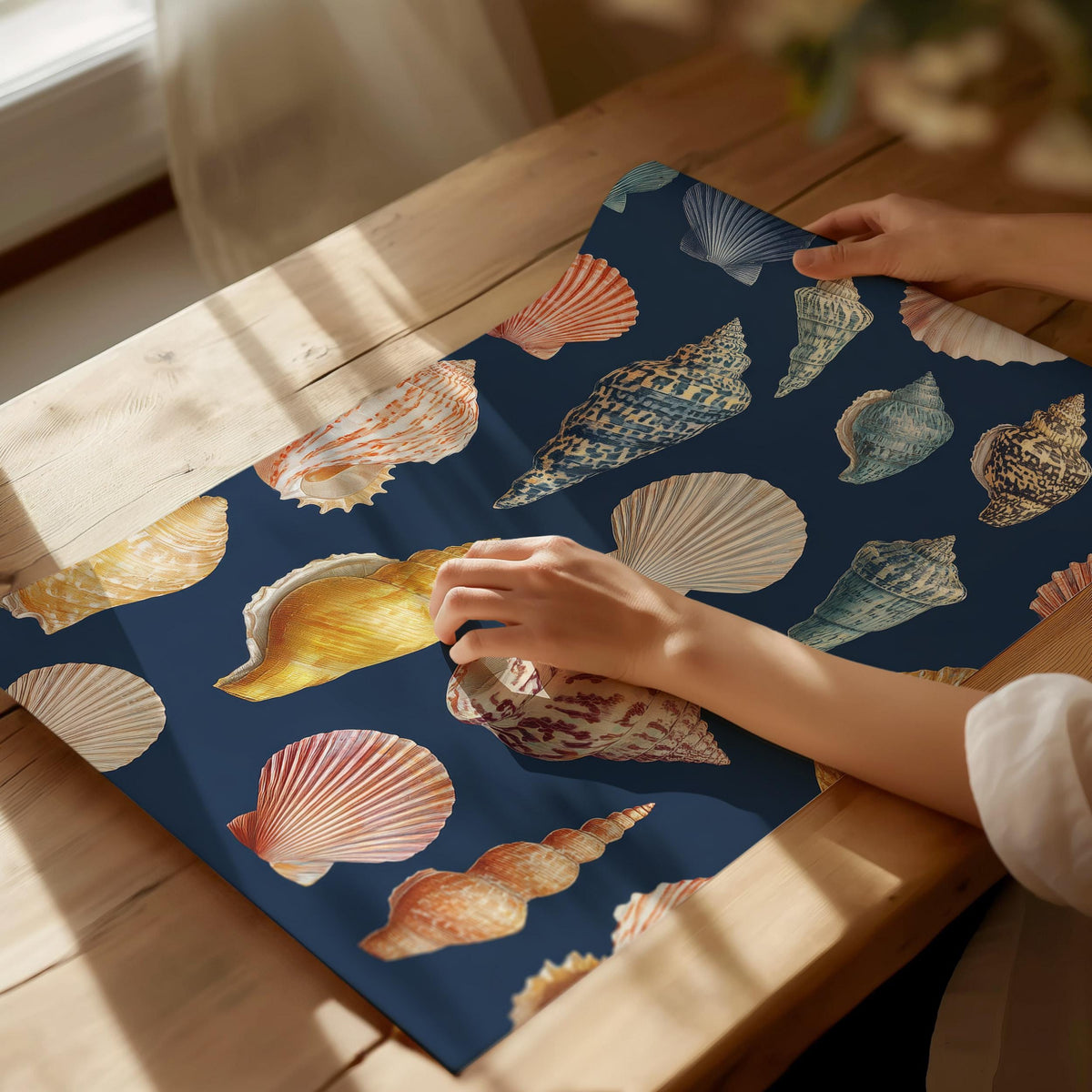 Vintage Sea Shells Poster | Floral and Plants Art Print — view 4