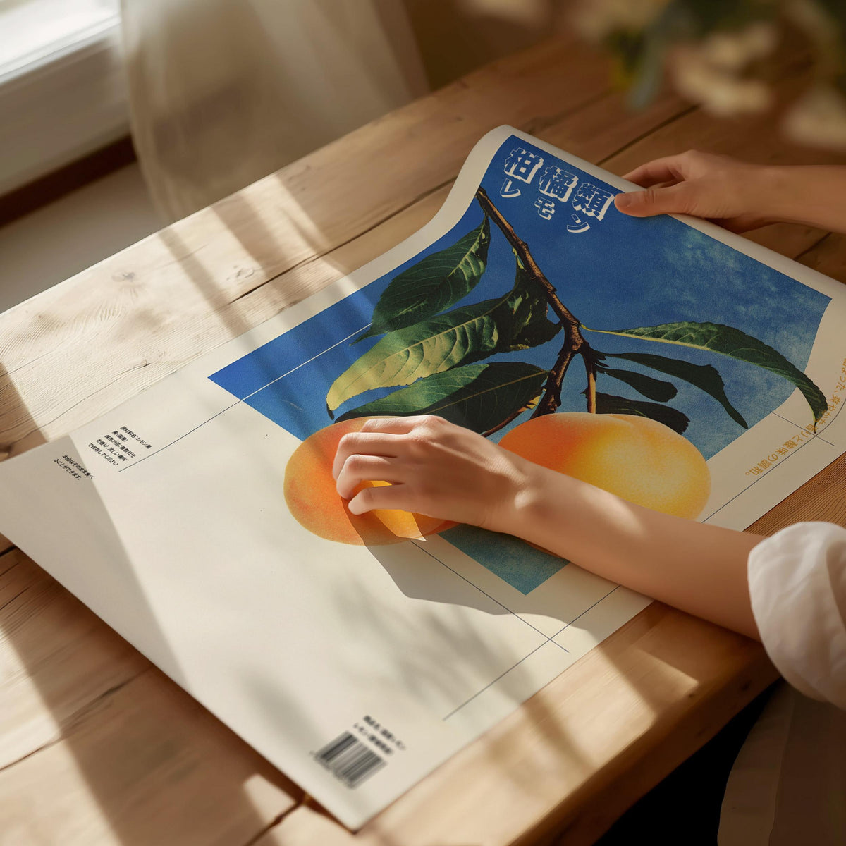 Japanese Citrus Fruit Poster | Artistic Art Print — view 4