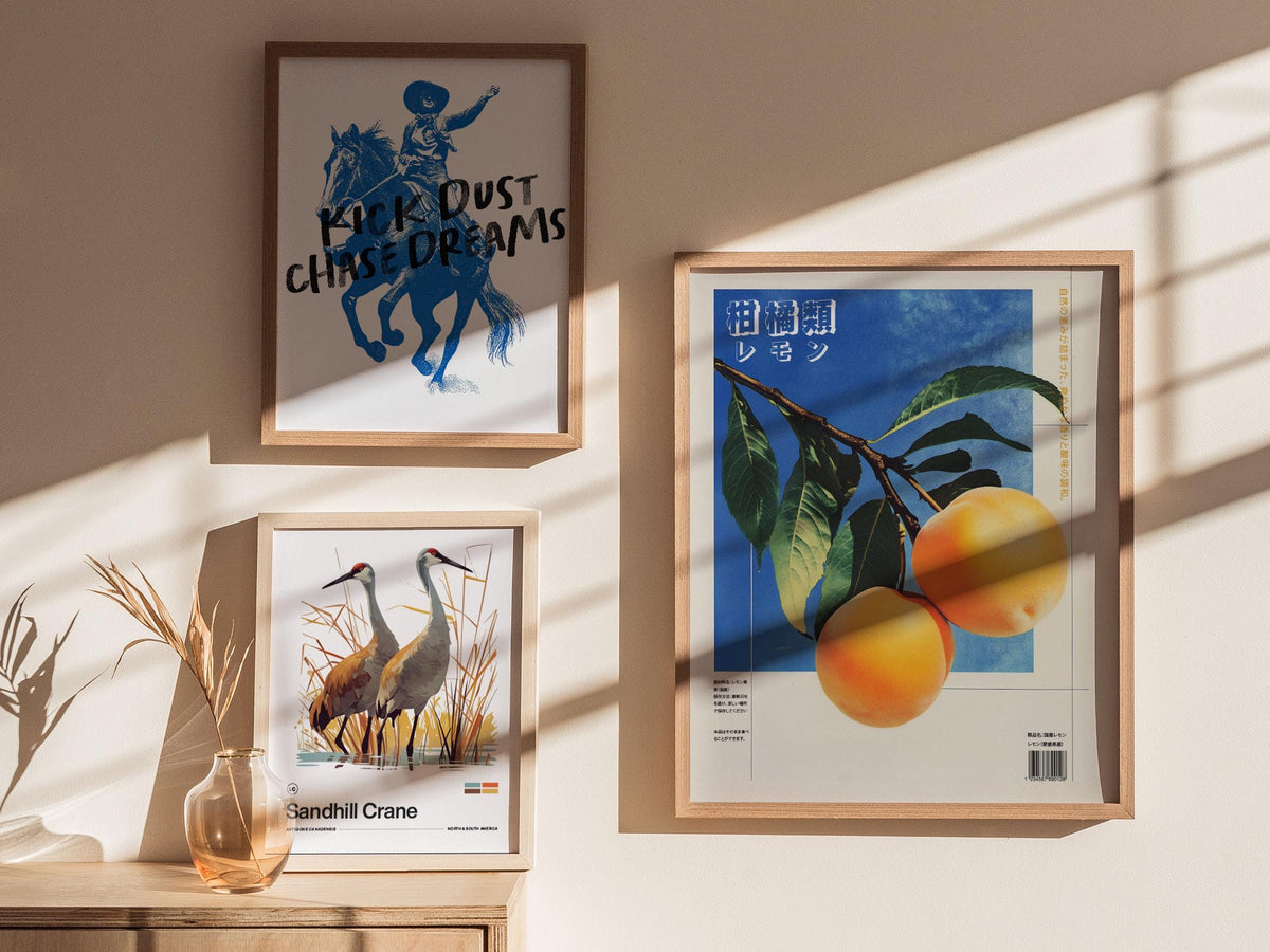 Japanese Citrus Fruit Poster | Artistic Art Print — view 5